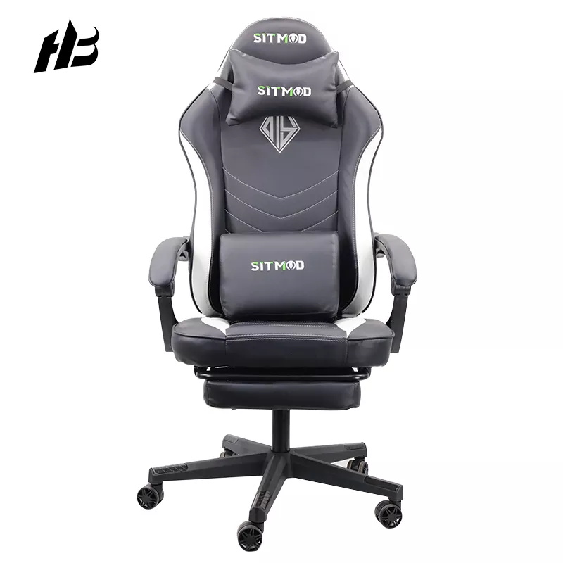 Sampel Gratis Kursi Gaming Putar Ergonomis Rgb Kursi Kantor Sandaran Gaming Komputer Kulit Pu